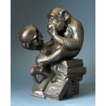 Figurka Parastone - Małpa z czaszką - W.H. RHEINHOLD / RHE01