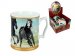 DUŻY KUBEK PORCELANOWY CARMANI Horses Collection - Konie w galopie 2