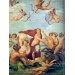 Figurka - "Amorek" - kupidyn z łukiem z fresku - Rafael Santi "Triumf Galatei" (1511 r.)