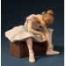 Figurka - "Baletnica" - Edgar Degas z obrazu "l`Attente" (1882) (DE02)