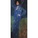 Figurka - "Emilie Floge" -  z portretu Gustava Klimta (1902) (KL25)