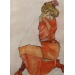 Figurka Parastone - "GERTI SCHIELE" - z portretu Egona Schiele