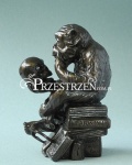Figurka Parastone - Małpa z czaszką - W.H. RHEINHOLD - miniatura