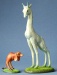 Figurka Parastone - Żyrafa i dwunogi pies - z obrazu HIERONYMUSA BOSCHA (JB31)