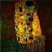 Figurka Parastone POCAŁUNEK - postaci z obrazu Gustava Klimta (1907) (KL21)