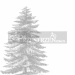 SERWETKI PAPIEROWE - Engraved Tree - SREBRNA CHOINKA