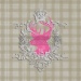 SERWETKI PAPIEROWE - Lux Lodge Deer - Jeleń - pink