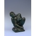 Figurka - "Kucająca kobieta - akt" - August Rodin - kopia rzeźby - mała