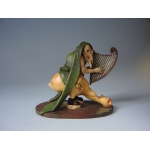 Figurka - "Potwór grający na harfie" -  z obrazu "Kuszenie Świętego Antoniego" HIERONYMUSA BOSCHA