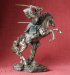 WU72481 figurka samuraj na koniu w bitwie