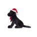 MASKOTKA PLUSZOWA JELLYCAT piesek Labrador w czapce Świętego Mikołaja - 22 cm