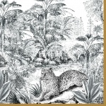 SERWETKI PAPIEROWE Retro Tropic (z gepardem)