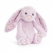 Maskotka Jellycat - pluszowy fioletowy królik, 31 cm