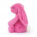PLUSZOWA MASKOTKA JELLYCAT Królik różowy - Bashful Hot Pink Bunny, 18 cm
