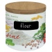 PORCELANOWY POJEMNIK NA MĄKĘ 0,5 kg - Flour Mediterraneo (751 CUIS)