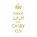 SERWETKI PAPIEROWE Keep Calm and Carry On GOLD - 25x25 cm