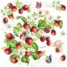 SERWETKI PAPIEROWE Romantic Strawberries - Truskawki
