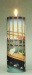 ŚWIECZNIK PARASTONE NA TEALIGHT - Widok Edo - Kot z drzeworytu HIROSHIGE